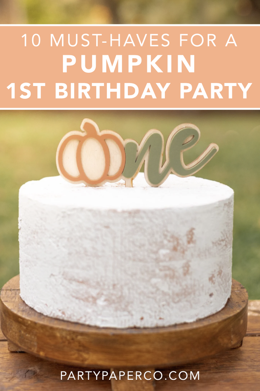 pumpkin first birthday party ideas