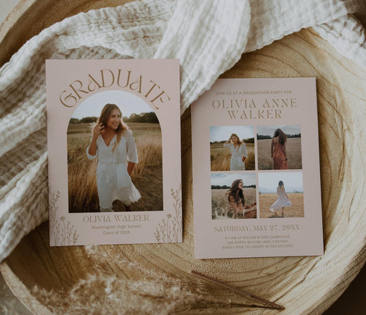 grad card invites Graduation Announcements & Invites