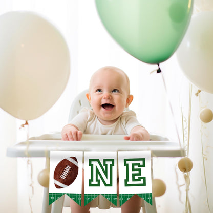 First Year Down BUNDLE - Football 1st Birthday Party Decor Package, First Down Invitation, Signs, Time Capsule, Favors, Printable Editable