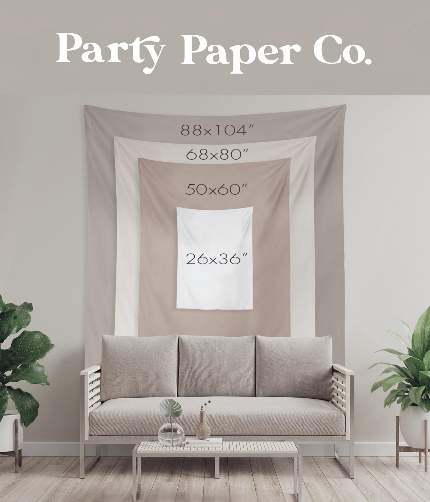 Cutie Pie Backdrop | Gingham Fall Baby Shower Banner | Neutral Arch Wall Decoration | Personalized Thanksgiving Gender Reveal Sign