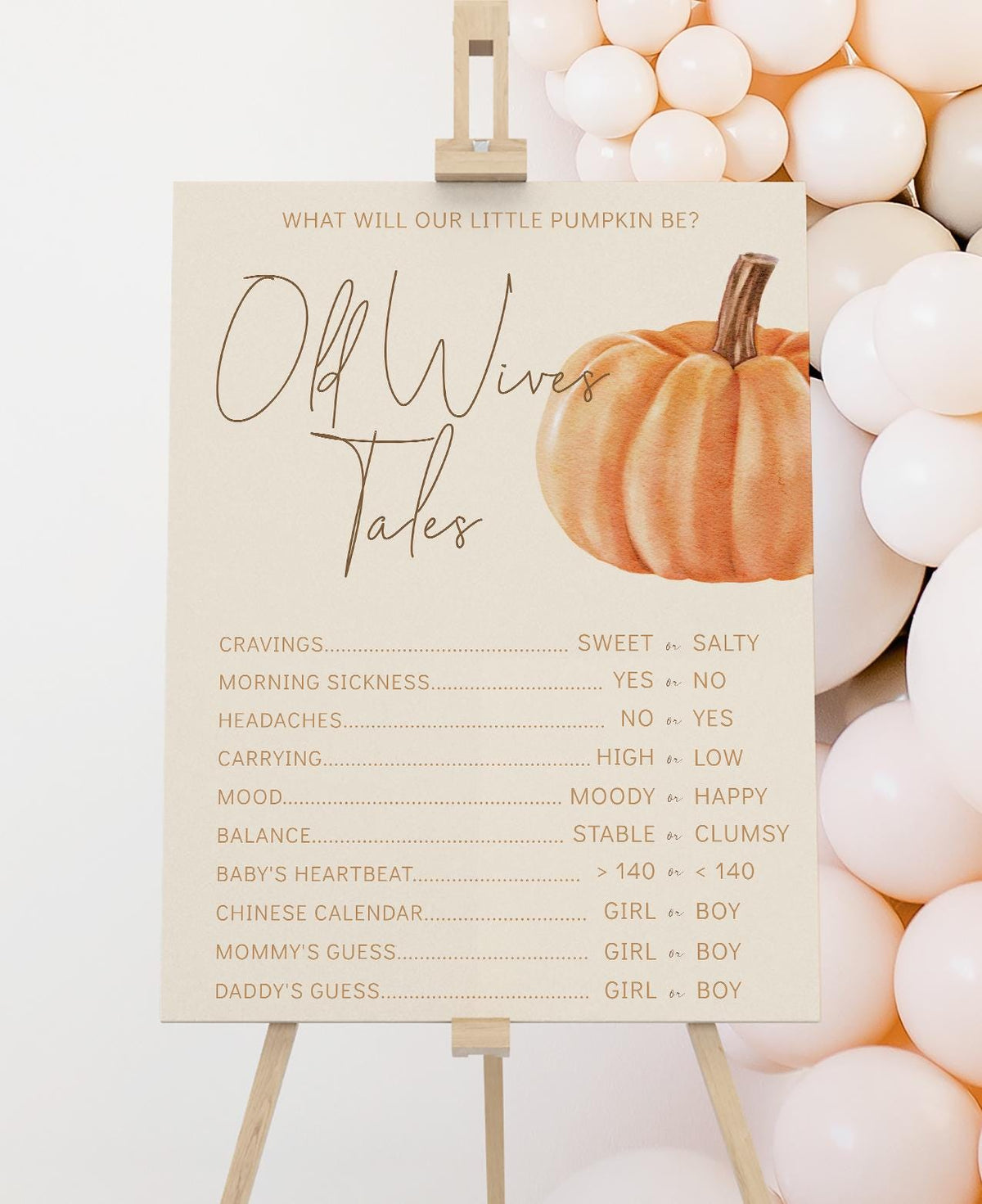 Pumpkin Gender Reveal Invitation Bundle, Editable Printable Invite, Diaper Raffle and Books for Baby Cards